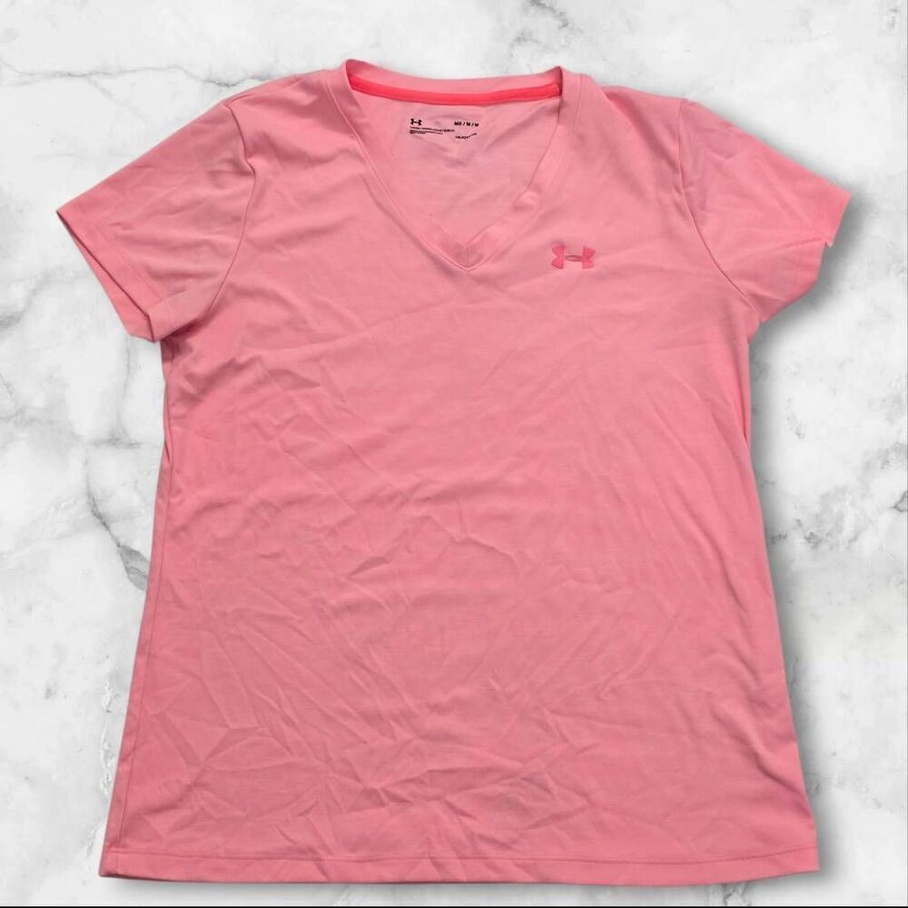 Under Armour Pink Medium Short Sleeve Shirt